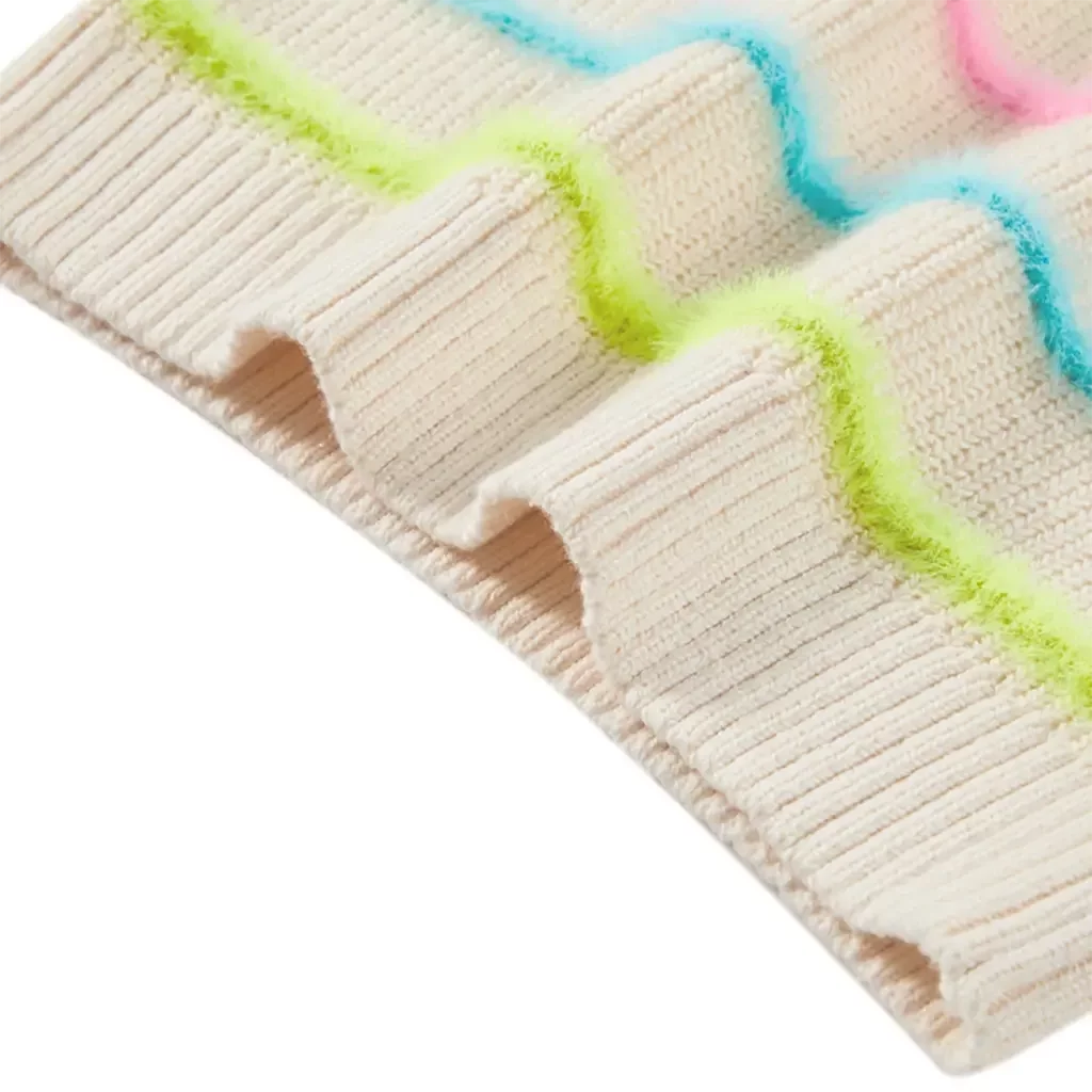 Gebreide trui Rien (dark ecru)