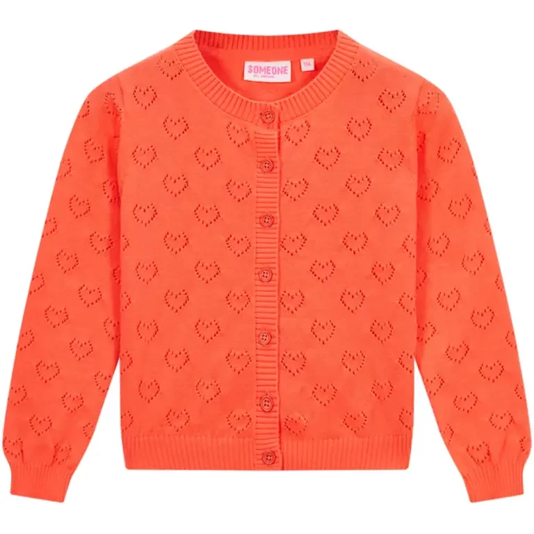 Vestje Jolien (fluo coral)