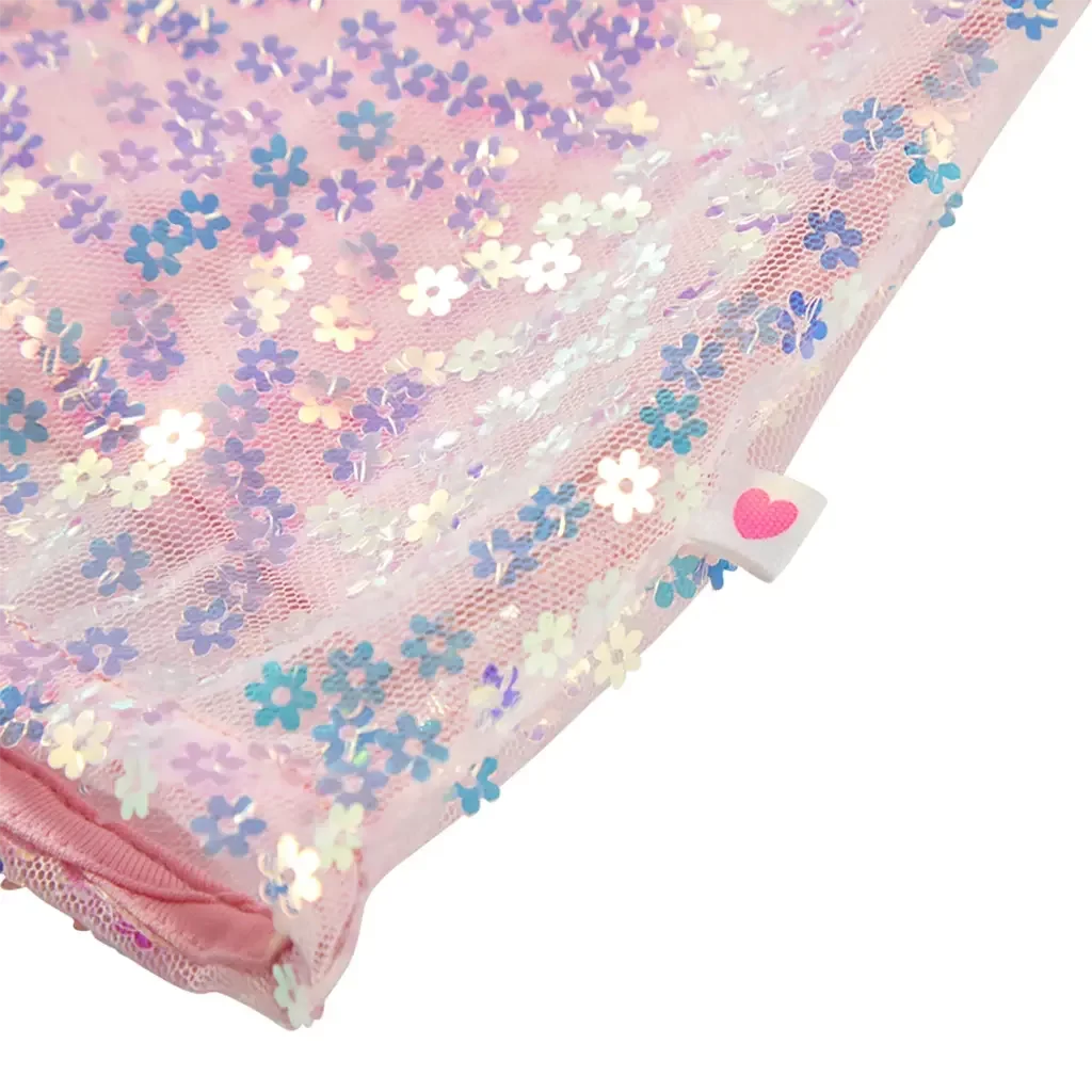 Rokje Felice pailletten (soft pink)