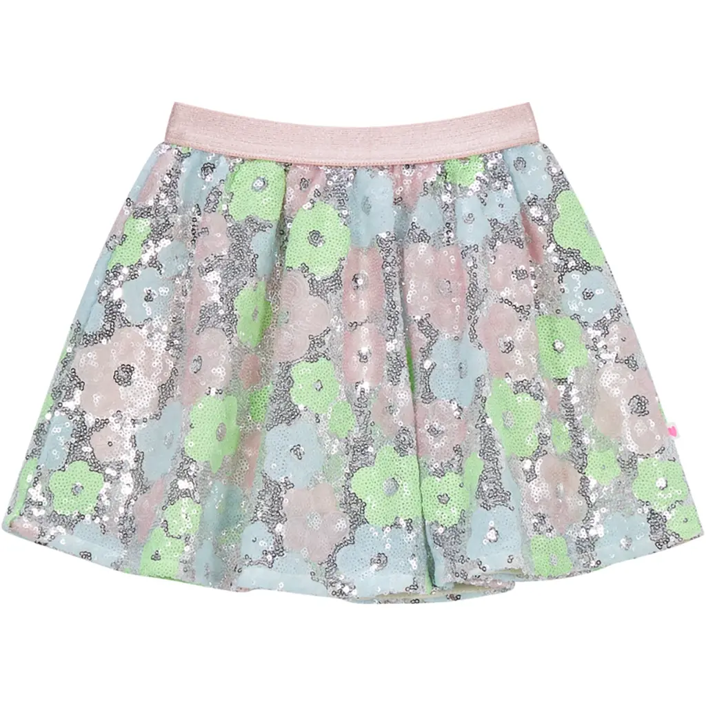 Rokje Faro pailletten (silver)