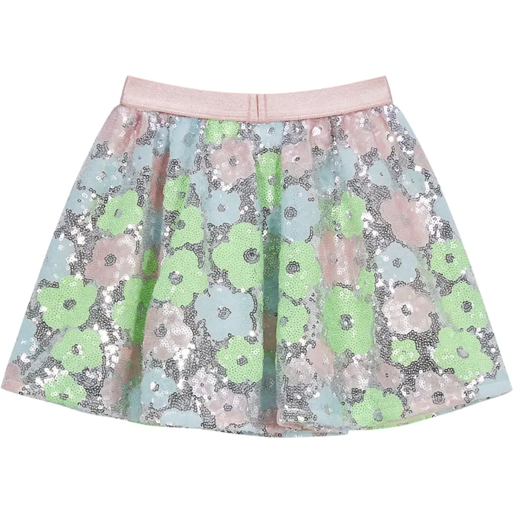 Rokje Faro pailletten (silver)