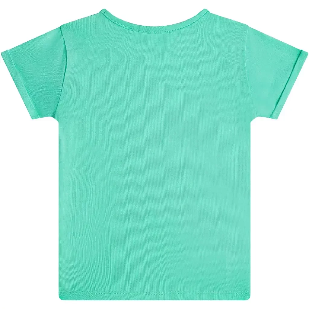 T-shirt Lou pailletten (mint)