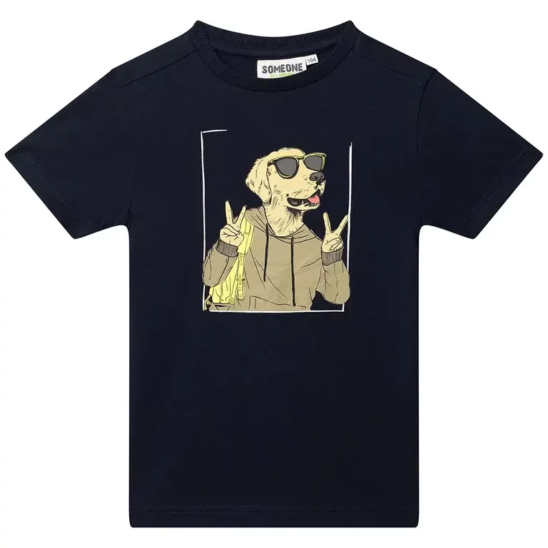 T-shirt Isaac (navy)
