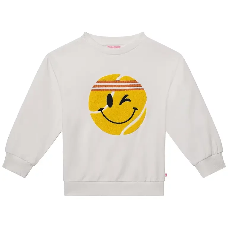 Trui Smiley (ecru)