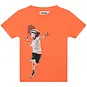 Someone T-shirt monkey (bright orange)