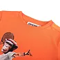 Someone T-shirt monkey (bright orange)