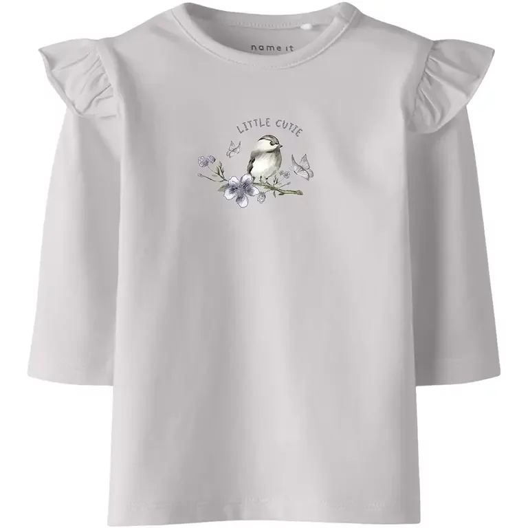 Longsleeve Birdy (lilac marble)