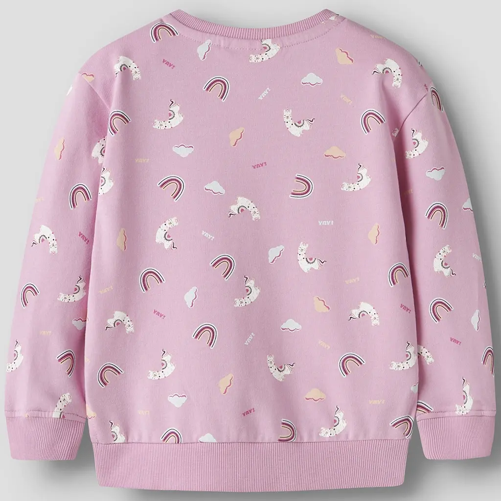 Trui sweat Bissine (negonia pink)