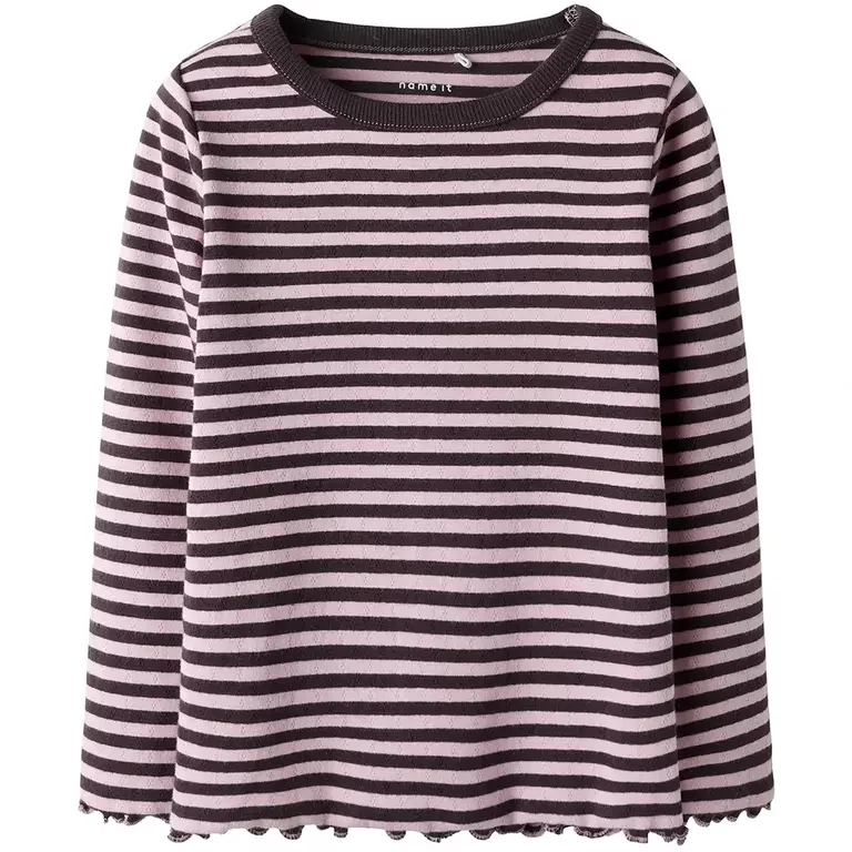 Longsleeve SLIM Bensa (blackberry wine)