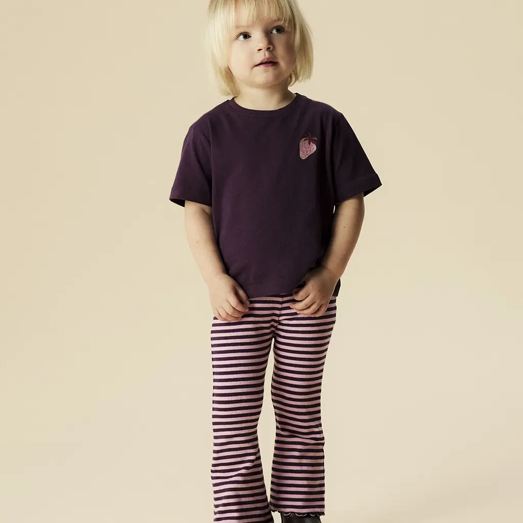 Broek BOOTCUT (blackberry wine)