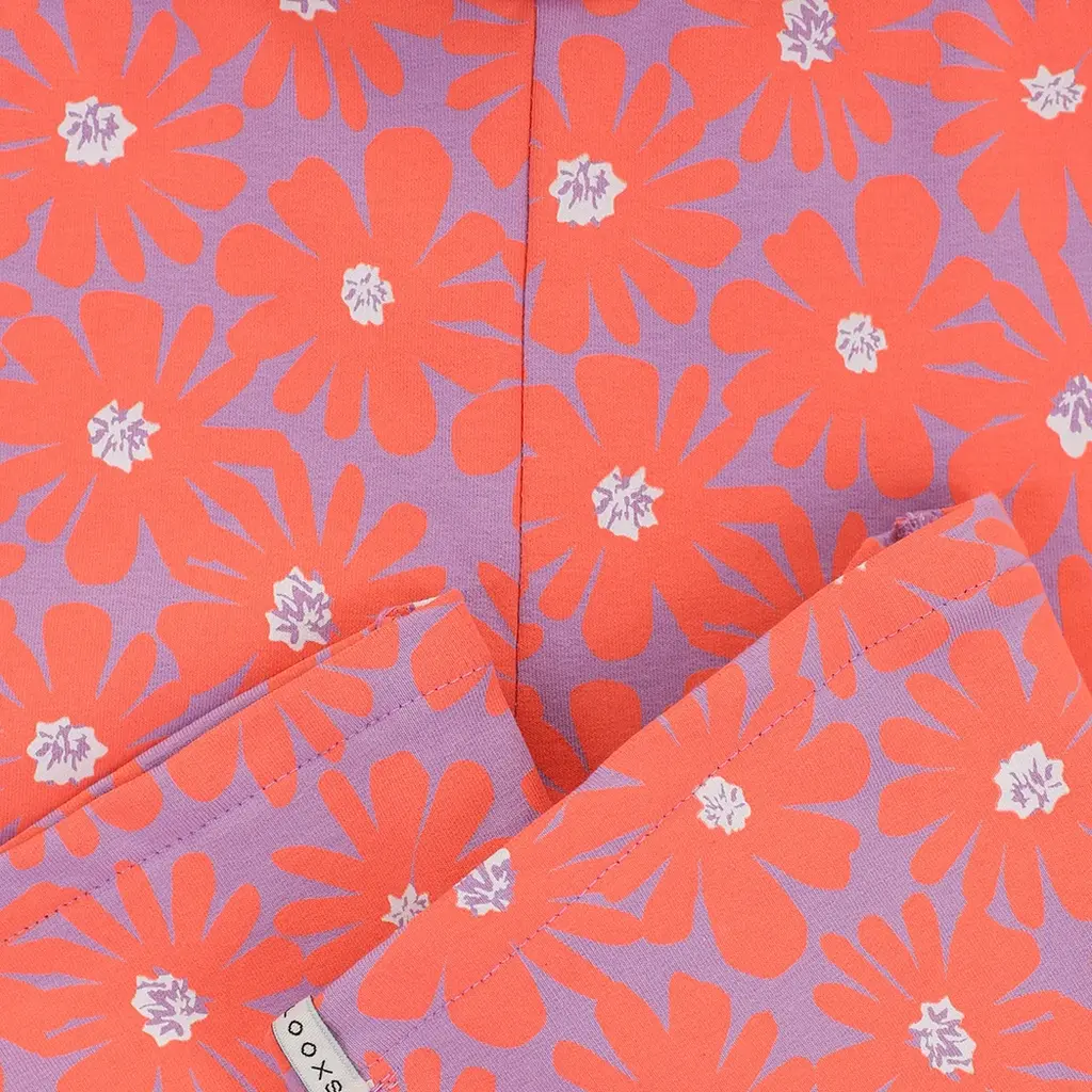 Broek flared (floral spring)