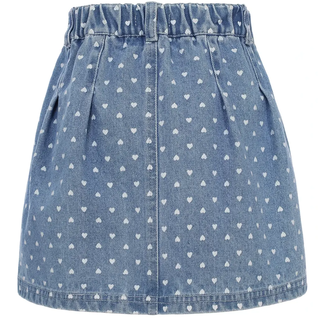 Spijkerrokje (denim hearts)