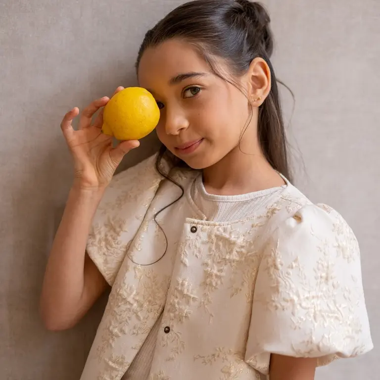 Blouse t-shirt Cozie (soft gold)