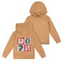 Daily7 Trui hoodie backprint (dark sand)