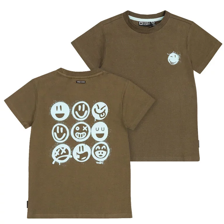 T-shirt Surface backprint (military olive)