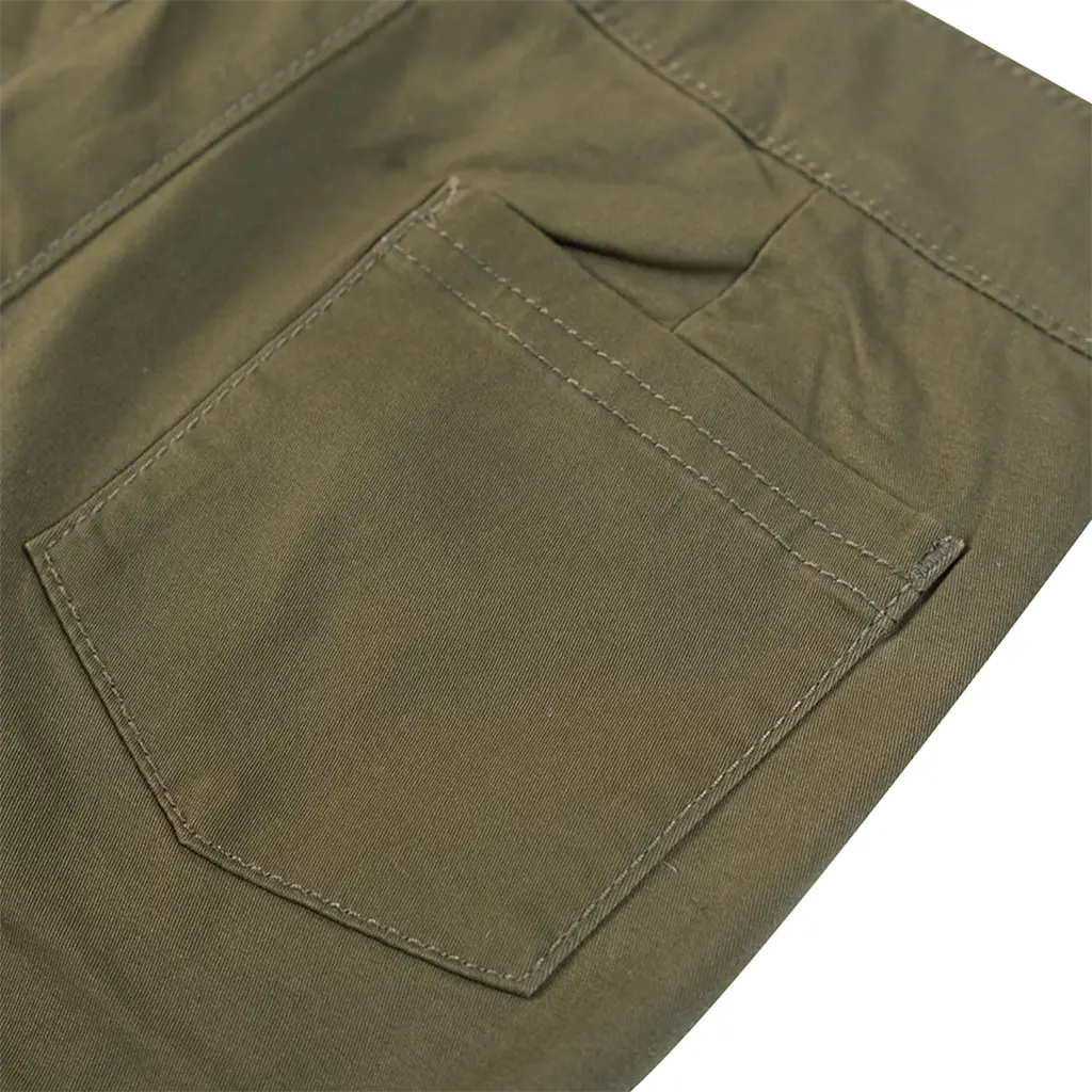 Korte broek Kristof (dark khaki)