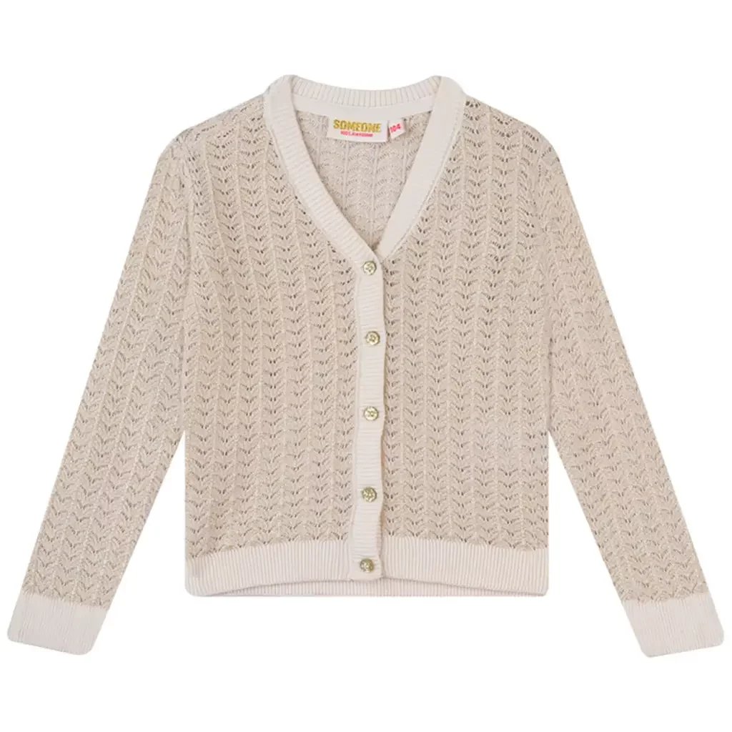 Gebreid vestje Adel (ecru)