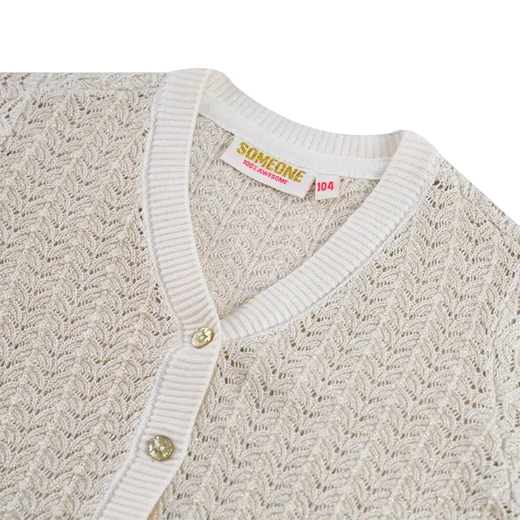 Gebreid vestje Adel (ecru)