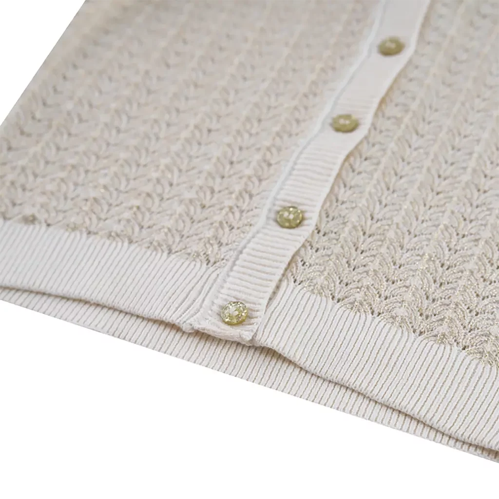 Gebreid vestje Adel (ecru)