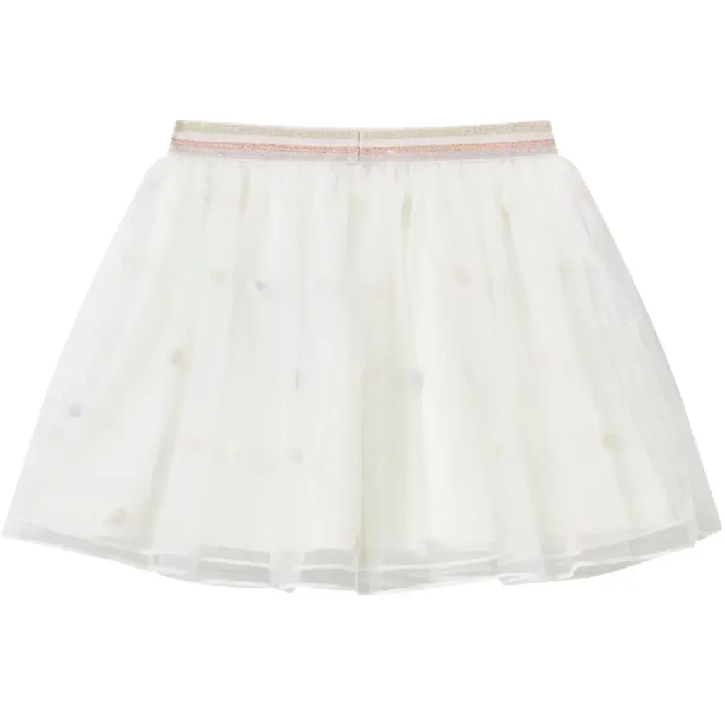 Rokje Aisha tule (ecru)