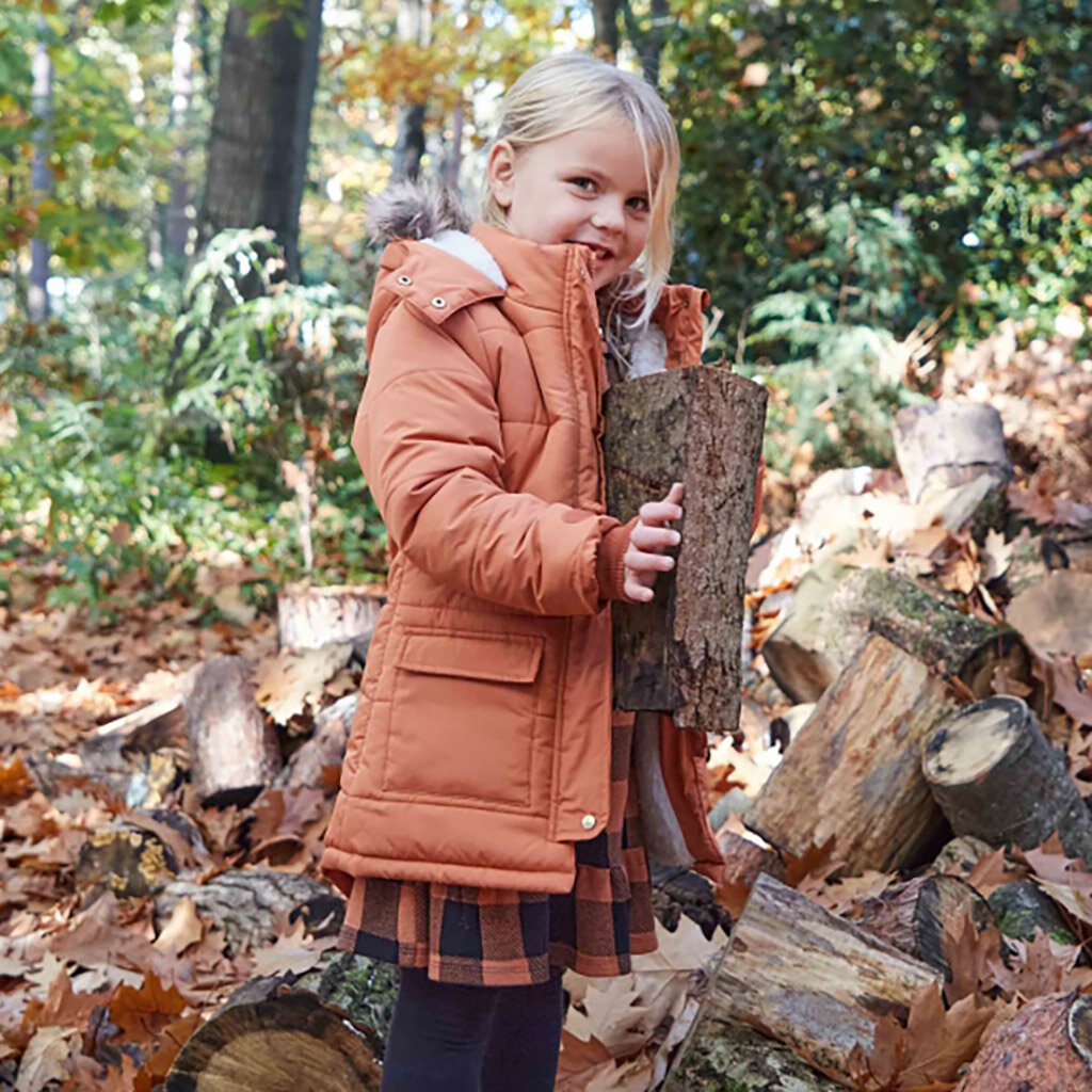 Winterjas parka (rust)