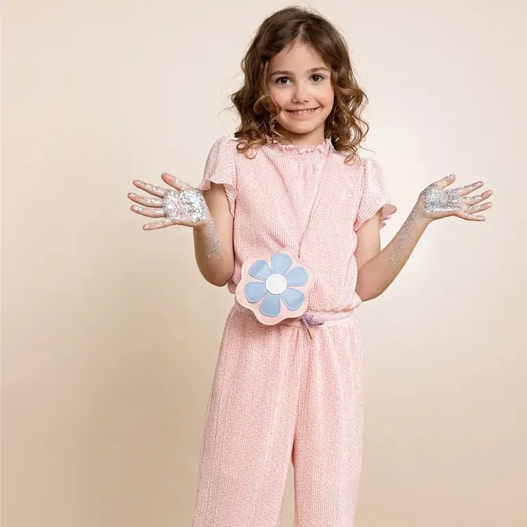 Jumpsuit Sylja plisse (vintage pink)