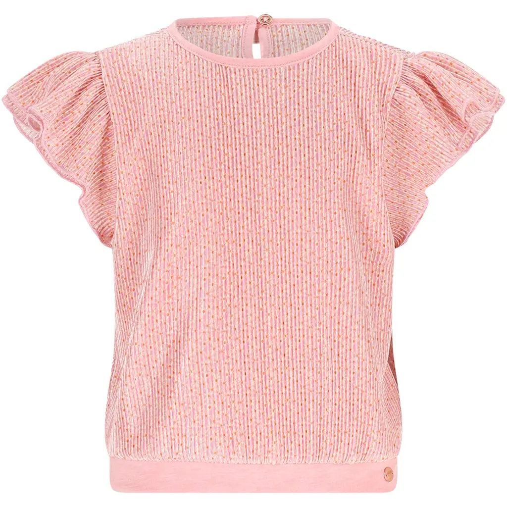 T-shirt Tilda plisse (vintage pink)