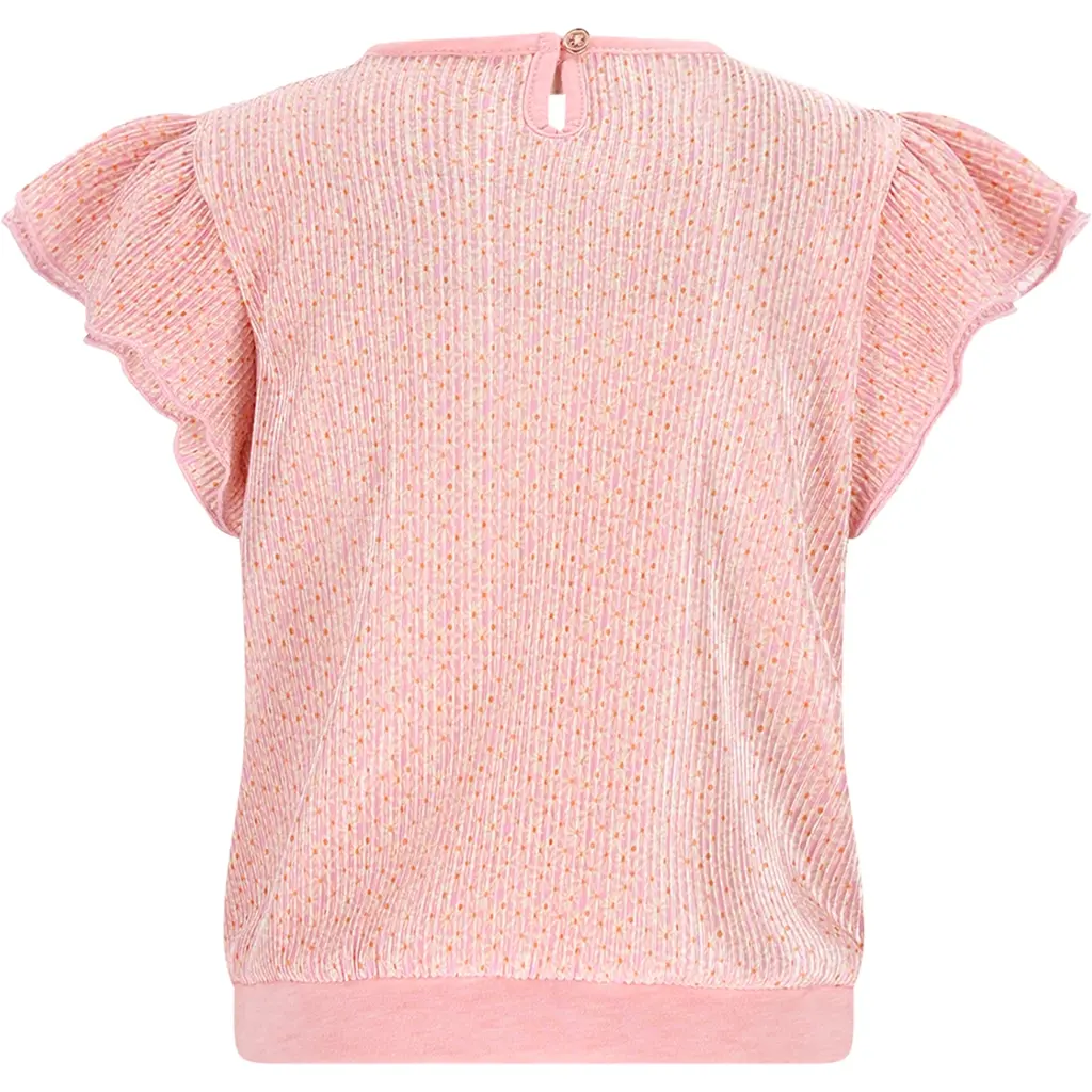 T-shirt Tilda plisse (vintage pink)