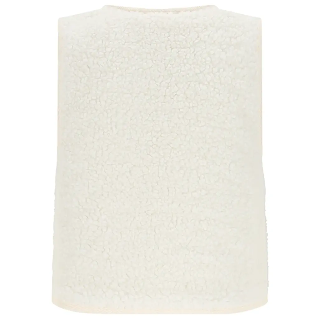 Gilet Katya REVERSIBLE (pearled ivory)