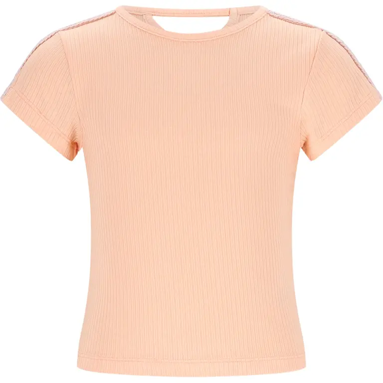 T-shirt Kris rib (light peach)