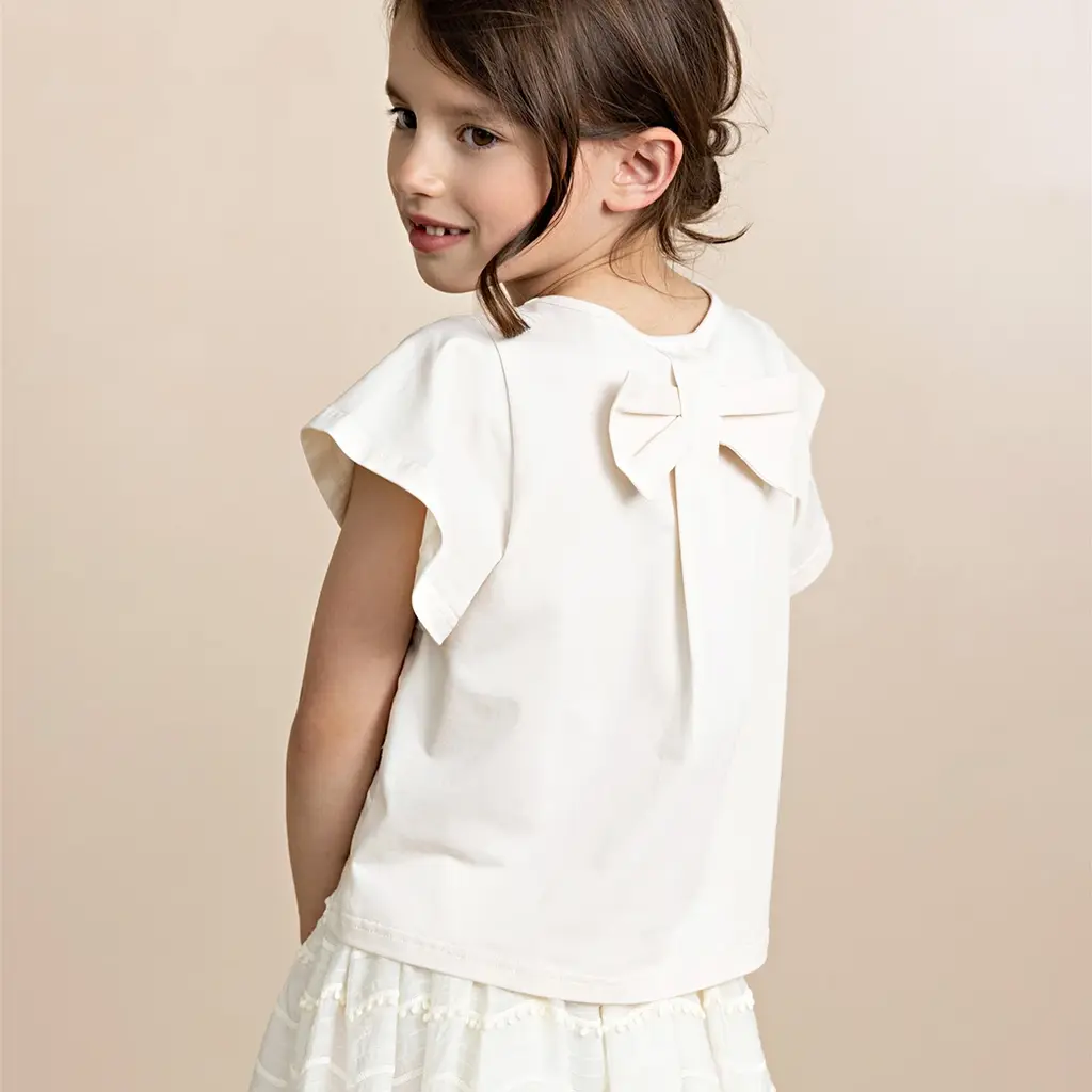 T-shirt Tobi (pearled ivory)