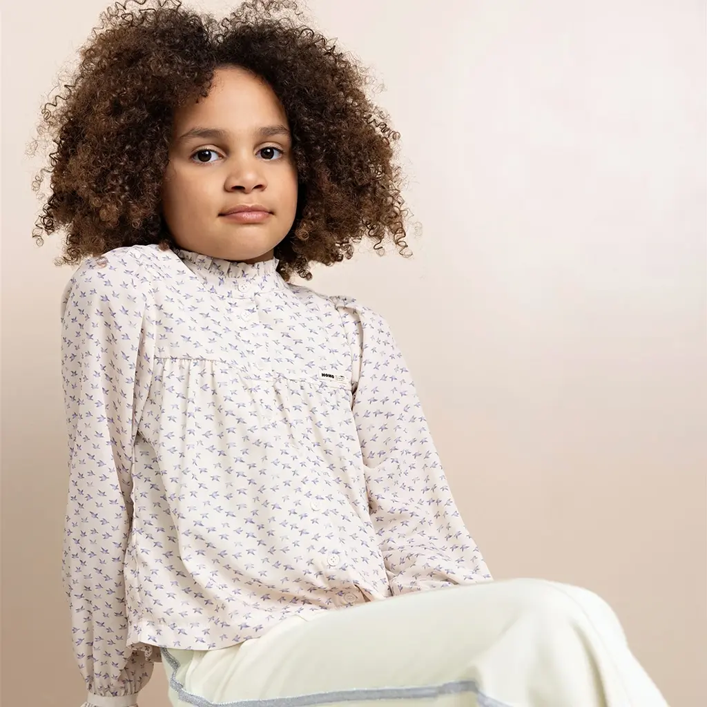 Broek Sayla palazzo (pearled ivory)