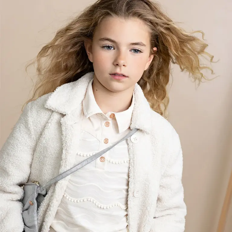 Blouse Temmy (pearled ivory)