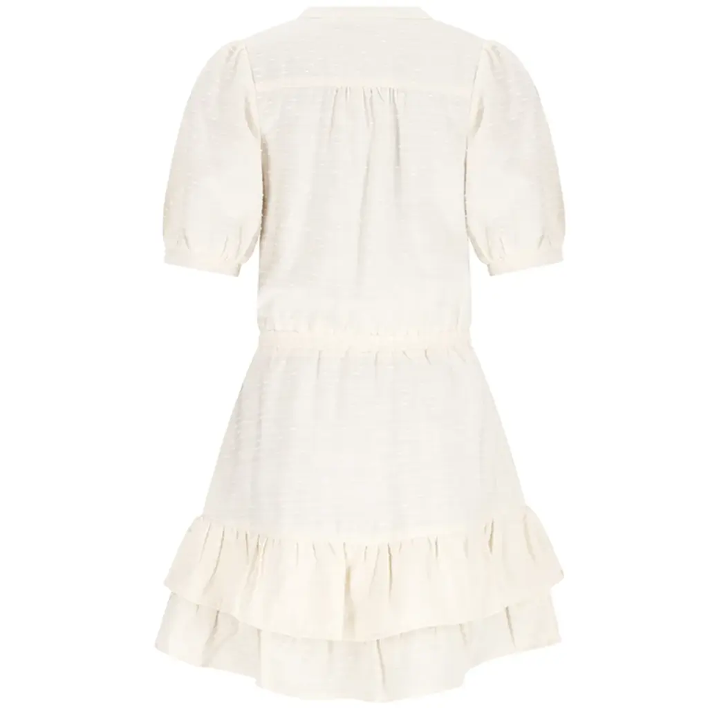 Jurk Maggy (pearled ivory)