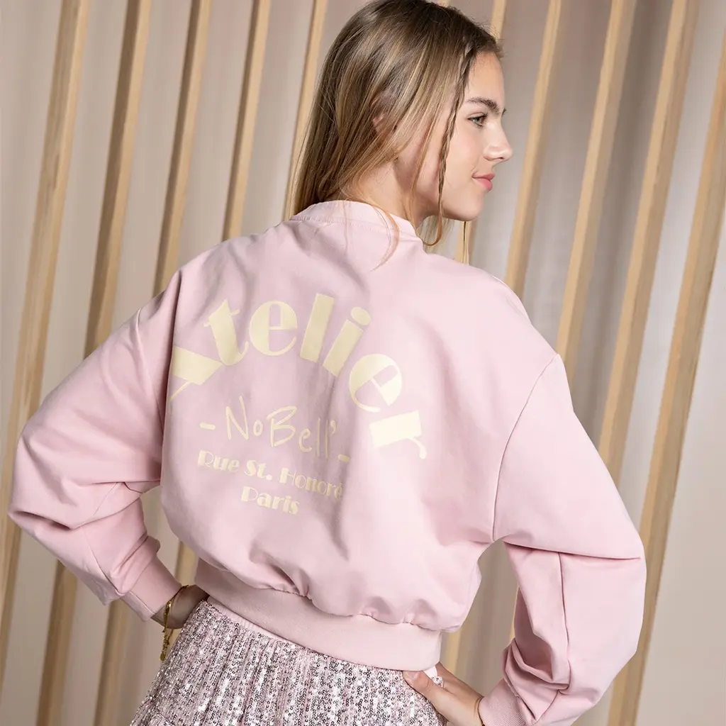 Rokje Naia pailletten (vintage rose)