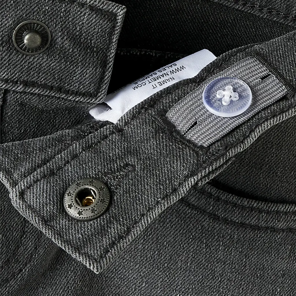 Jeans WIDE LEG Rose (medium grey denim)