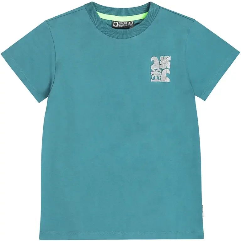 T-shirt Tonga backprint (colonial blue)