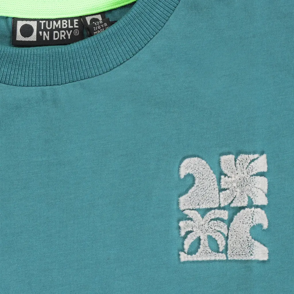 T-shirt Tonga backprint (colonial blue)