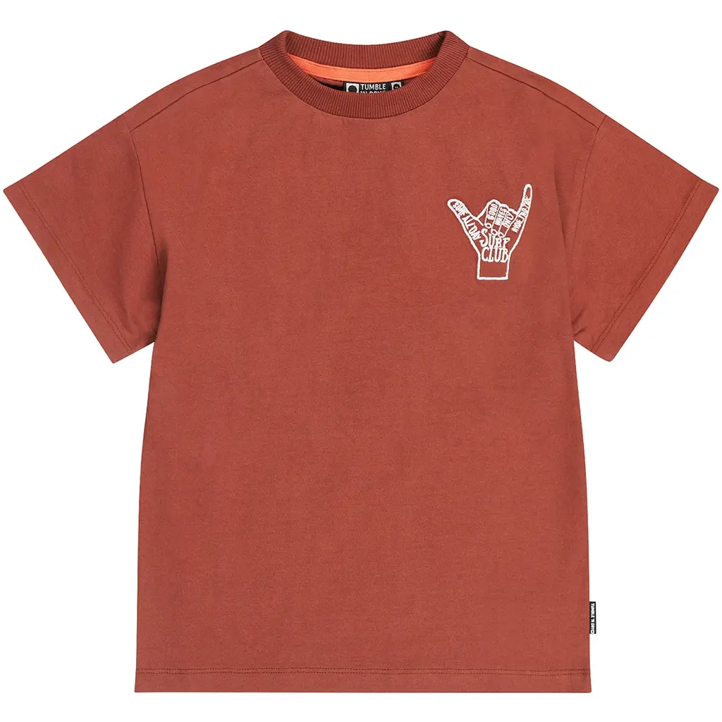 T-shirt Port Douglas backprint (sable)