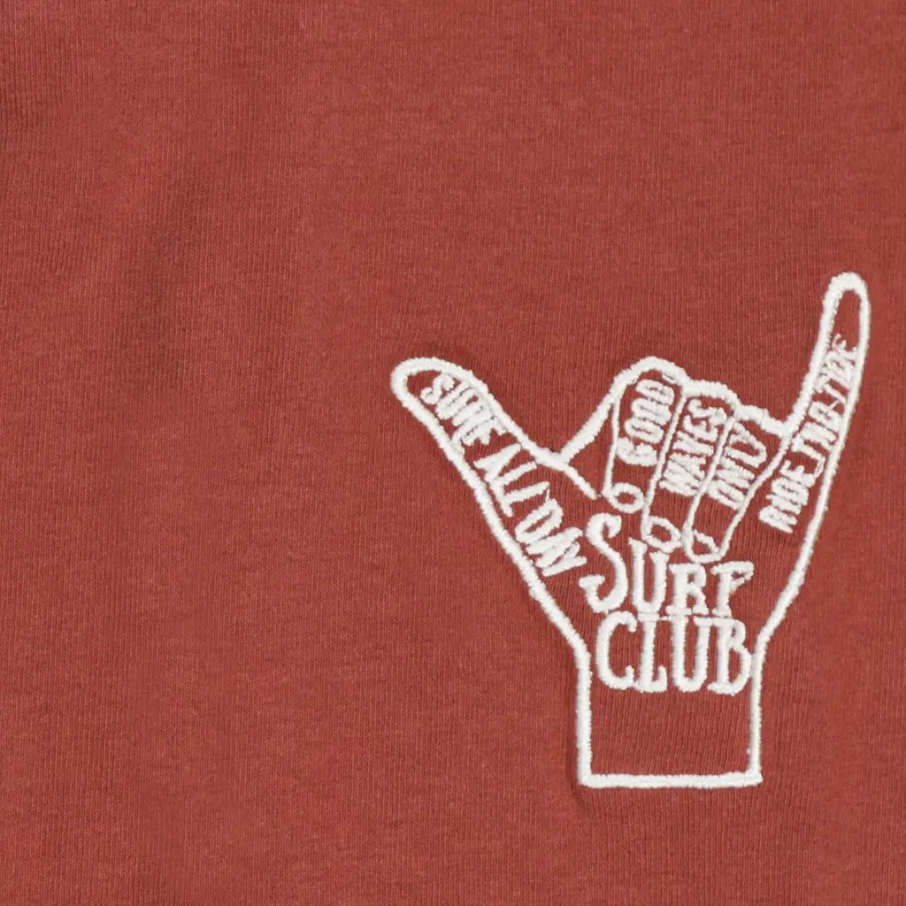 T-shirt Port Douglas backprint (sable)