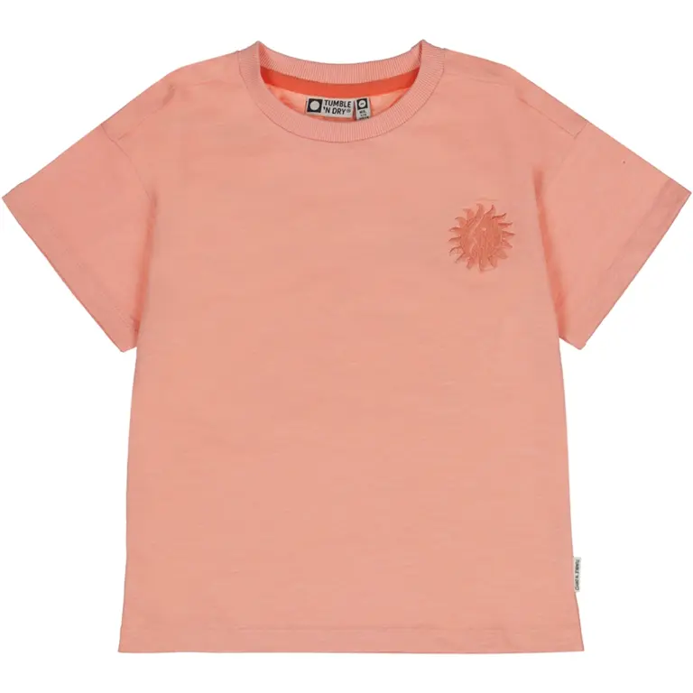 T-shirt Nautalis backprint (apricot blush)
