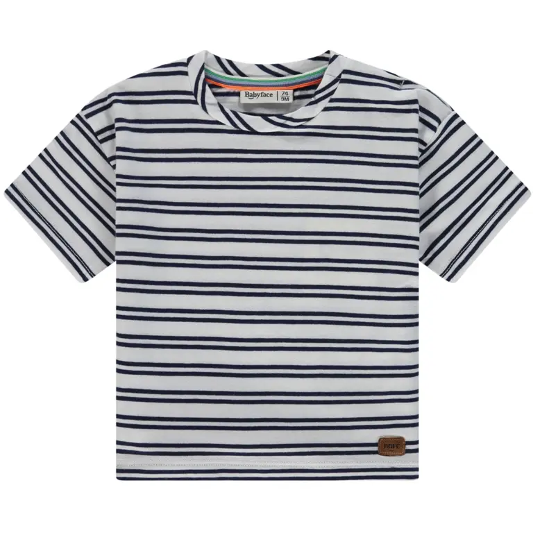 T-shirtje wide fit (indigo)