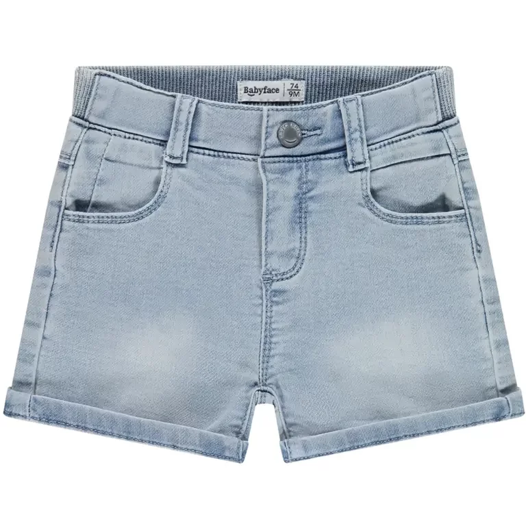 Kort spijkerbroekje (light blue denim)