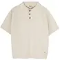 Baje Studio Gebreid polo truitje Fygo (white coconut)