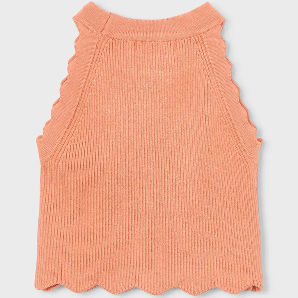 Gebreid topje (peach)