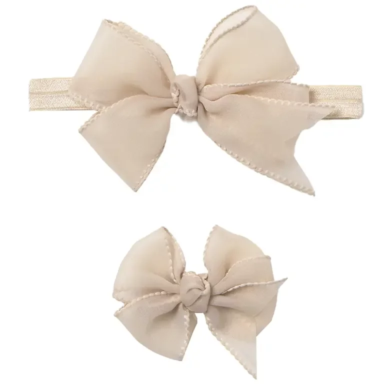 Haarbandje en speldje (wheat)