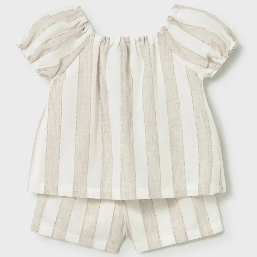 Setje met kortbroekje (hazelnut)