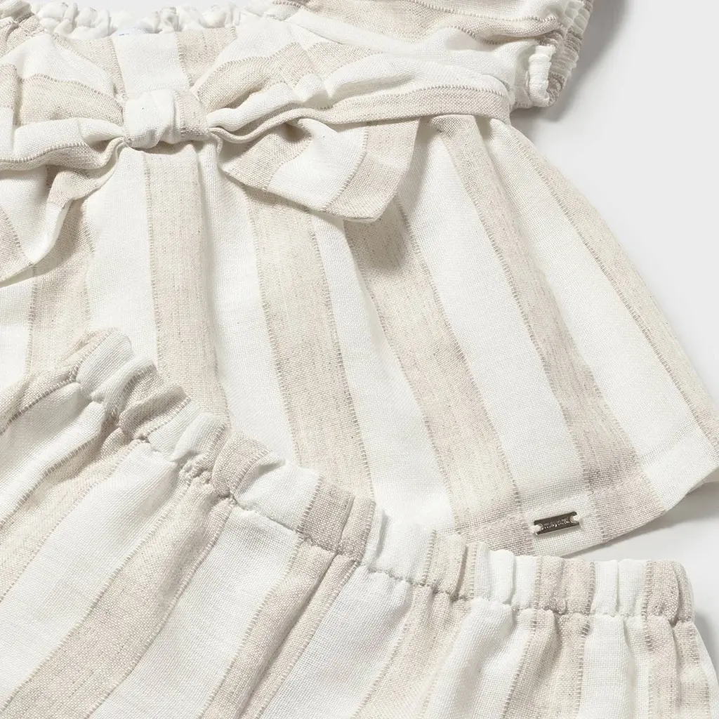 Setje met kortbroekje (hazelnut)