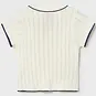Mayoral Gebreid polo truitje (natural)