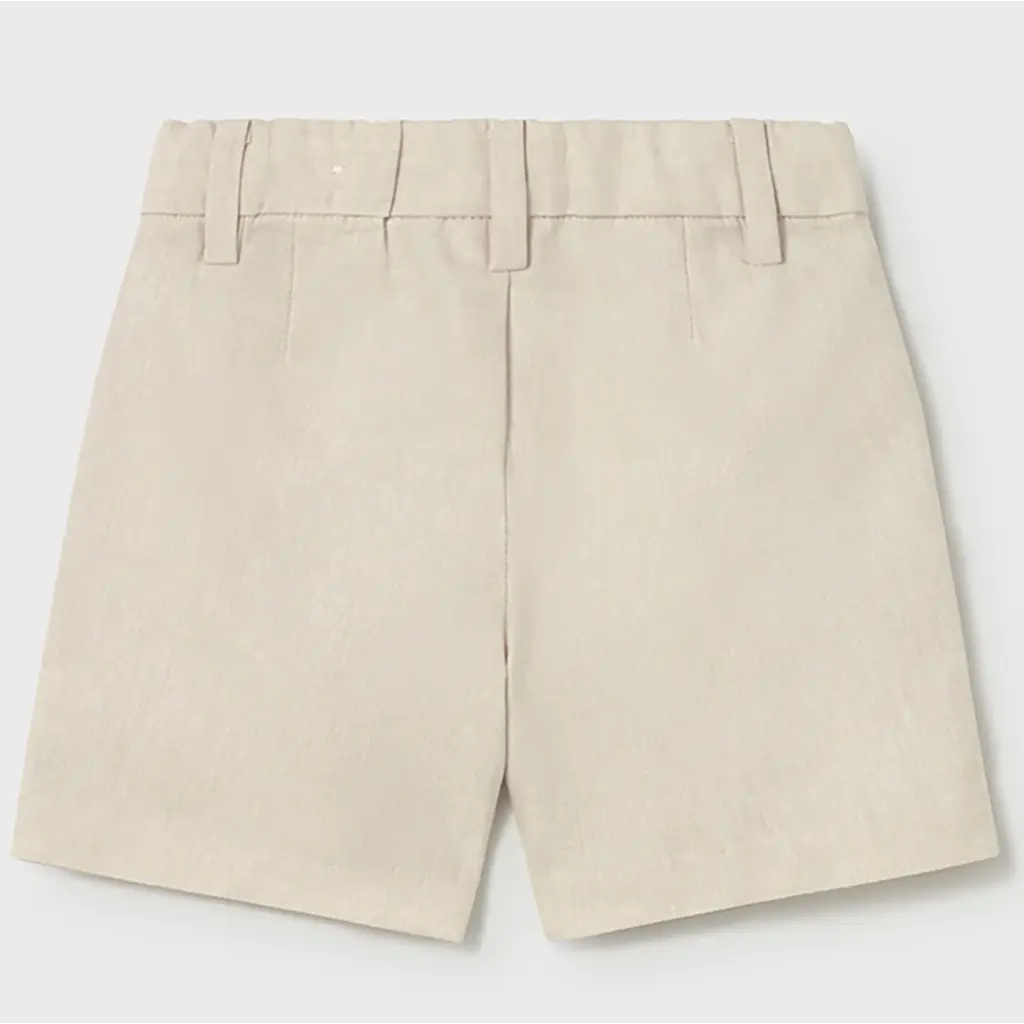 Kort broekje linen (oat mixed)